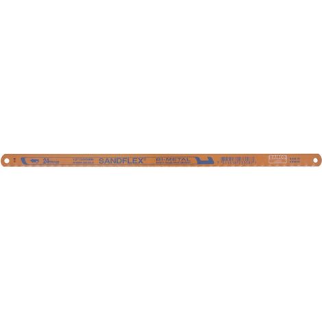 Lame de scie à métaux Bahco Pradines orange 300 mm 3 pièces (1/2)