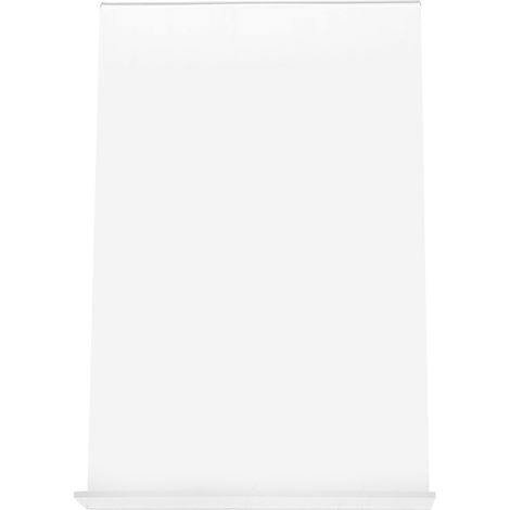 Support de Livre en Acrylique Transparent Simple et Solide pour Bibliothèque ou Librairie, Étagère Flexible et Robuste pour Exposer Livres A5 sur Bureau (1/5)