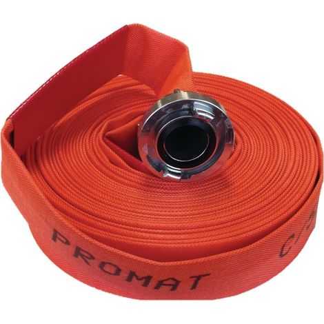 Tubo industriale ID 102mm L.20m arancio brillante lato destro PROMAT