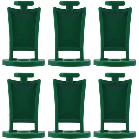 Gartenclips aus Kunststoff, Gewächshausclips in I-Träger-Bauweise, Gewächshauszubehör (50 Stück) (1/5)