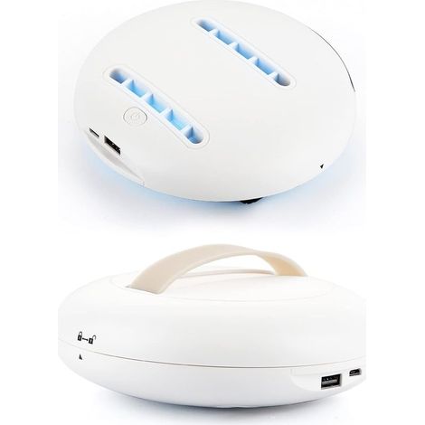 Robot d'élimination des acariens UV-CNettoyage matelas et tissus99,99% d'acariens éliminésSans fil, léger et portable (1/5)