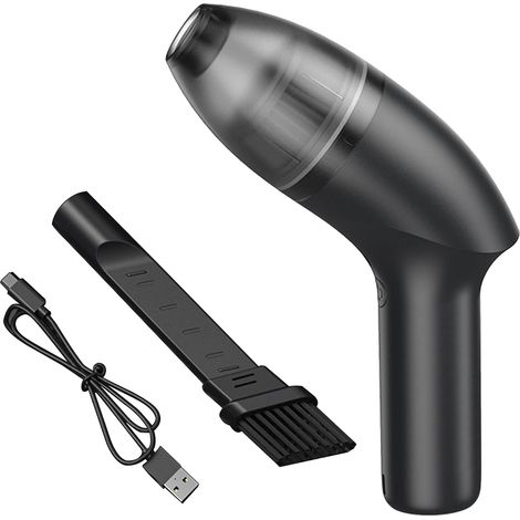 Handheld Vacuum Cleaner Cordless Vacuum and Blower 2 in 1 USB Rechargeable Vacuum Cleaner 2500mAh Portable Vacuum Cleaner 5000Pa Powerful Suction Lightweight and Quiet Handheld Vacuum Cleaner for Home (1/5)