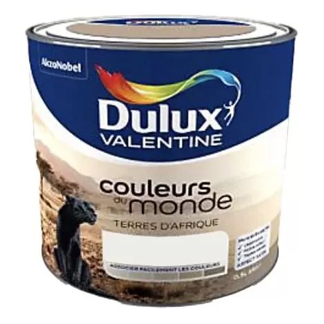 DULUX VALENTINE Couleurs du monde Terres d'Afrique Pâle 0,5 L (1/2)