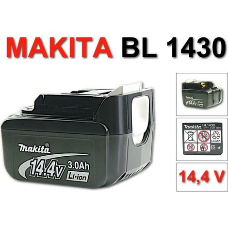 BATTERIA MAKITA 14.4 V LITIO 3.0 AH ( BL1430 ) (1/5)