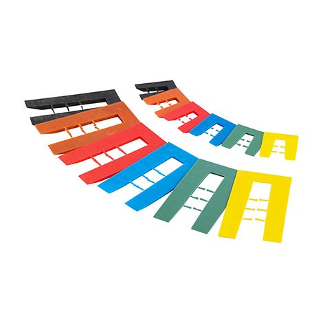 TIMCO Assorted Horseshoe Shims - 1.0 - 6.0mm