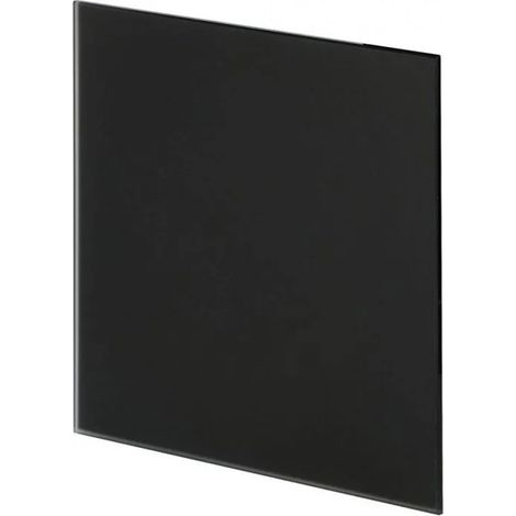 Telaio e pannello del corpo 125 mm nero opaco Trax Glass PTGB125M