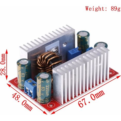 DC 400W 15A Step-up Boost Converter Constant Current Power S (1/4)
