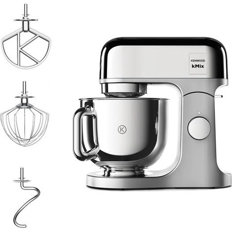 Kenwood KMX760CH robot de cocina 1000 W 5 L Cromo, Gris
