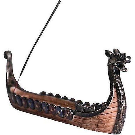1 Stück Räuchergefäß in Drachenbootform