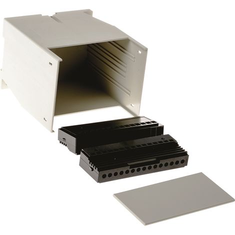 Boîtier pour rail DIN RS PRO Boîtier modulaire, Dimensions 75 x 99.7 x 110mm 30 pôles ( Prix pour 1 )