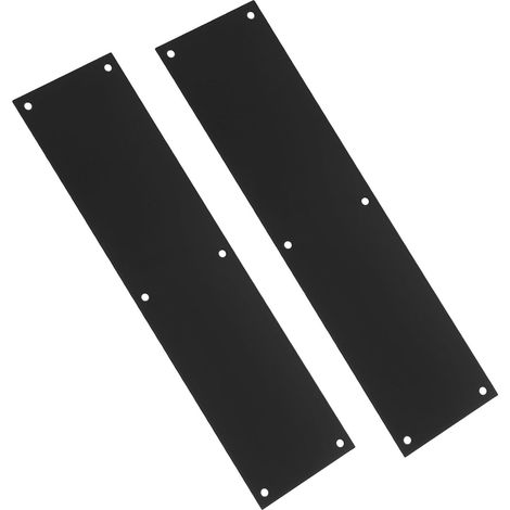 de protection de porte en acier inoxydable brossé 100 x 400