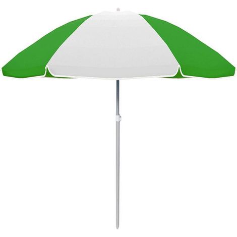 Sombrilla Oxford Acero Color Verde 160 cm Jardin Piscina Playa MARBUENO SUMMER