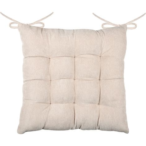 Dandy Galette 9 Pts Natur 38x38x5cm - Stoff