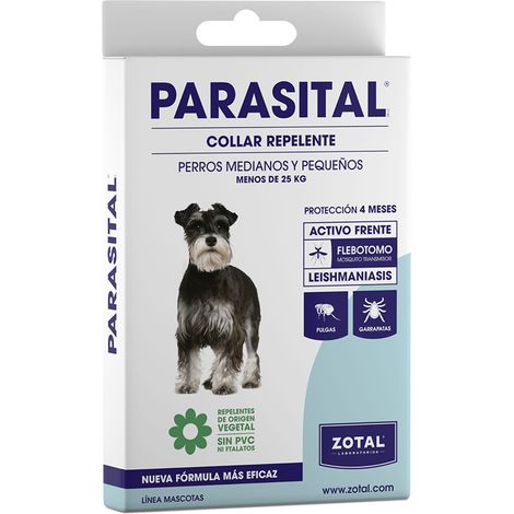 Collier Antiparasitaire Zotal pour Chiens Petits et Moyens 72510110