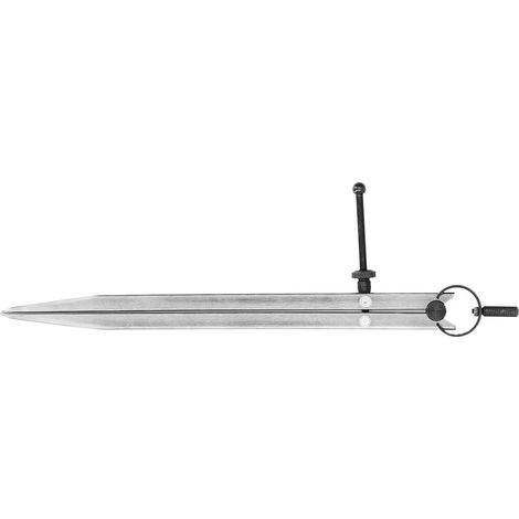 Verstellbarer, federbelasteter Zirkel 250 mm zum Zeichnen und Markieren von Leder (1/5)