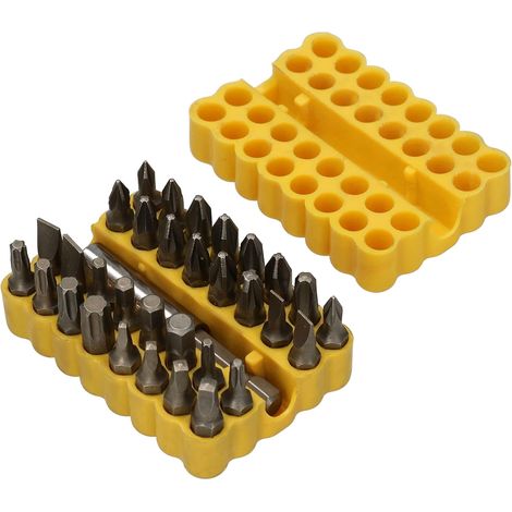 KOTARABU Lot de 33 embouts avec support magnétique pour visseuse sans fil Torx pour perceuse et perceuse sans fil (1/5)