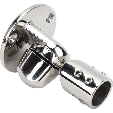 Support de base d'antenne ronde pour bateau, en acier inoxydable 316 haute dureté, diamètre intérieur de 22 mm (1/5)