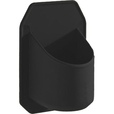 Porte-gobelet de douche portable pour canettes de bière Poignées en silicone noir-AquaForge (1/5)