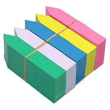 500 Pcs Multicolor Plastique étanche Graines De Plantes étiquettes Marqueurs Piquets Pot Réutilisable étiquettes pour Plante Chambre d'enfant Piquet De Jardin（102cm） (1/5)