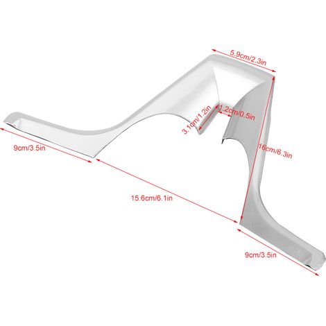 Pot d'échappement bicolore bleu, imitation sifflet turbo, pour moto/voiture, taille L. (1/5)