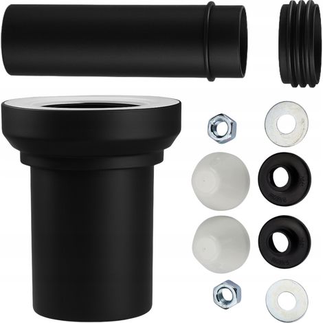 Kit de raccordement WC SANIT 180 mm, DN 90, complet (1/5)