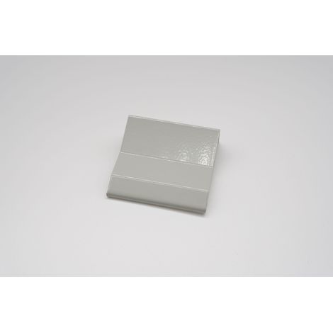 Giunzione proterrace pc  grigio (ral 7038) 80x55mm