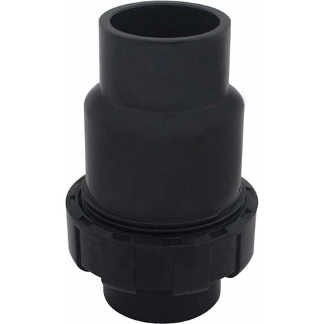SNQ – Clapet anti-retour 32mm – Vanne en PVC pour refoulement eau – Résistant à la pression – Installation facile dans systèmes plomberie (1/5)