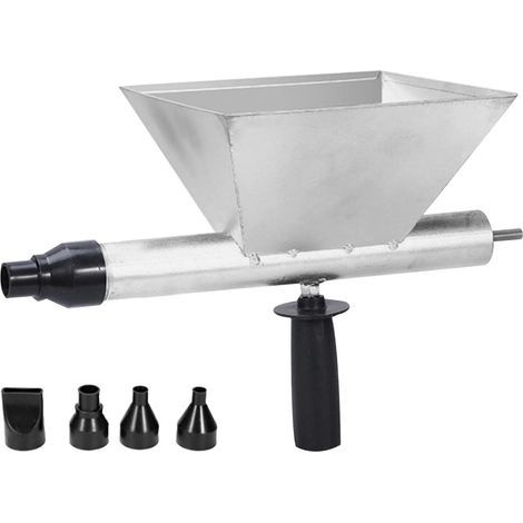 Pistolet Joint Électrique Portable avec 4 Embouts, Pistolet Ciment Électrique, Sans Perceuse Électrique, Jointoyeuse pour le Jointoiement de Mortier de Murs en Pierre et de Sols (1/5)