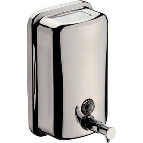 Dispenser sapone da muro cromato (1/3)