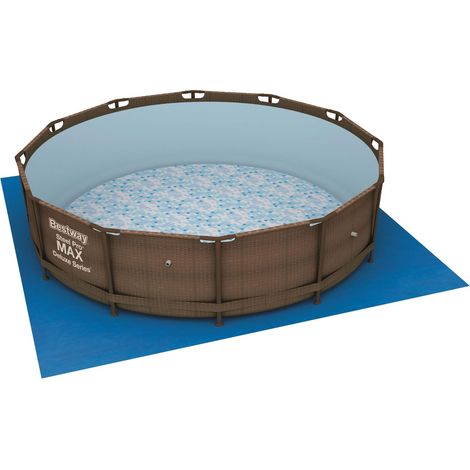Convient pour le tapis de sol Bestway pour piscines de 12 pieds – 13 pi x 13 pi 58002