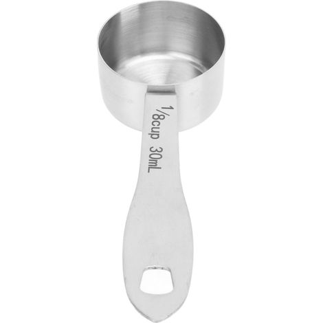 Cuillère doseuse 30ml en acier inoxydable 304 pour café, sucre, lait et poudre de fruits (1/5)