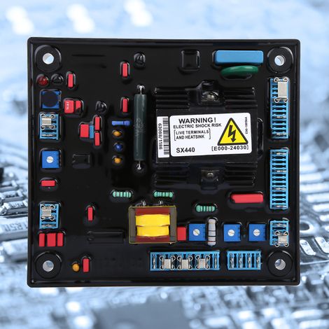 SX440-A Régulateur de tension automatique contrôleur AVR monophasé pièces détachées pour groupe électrogène (1/5)