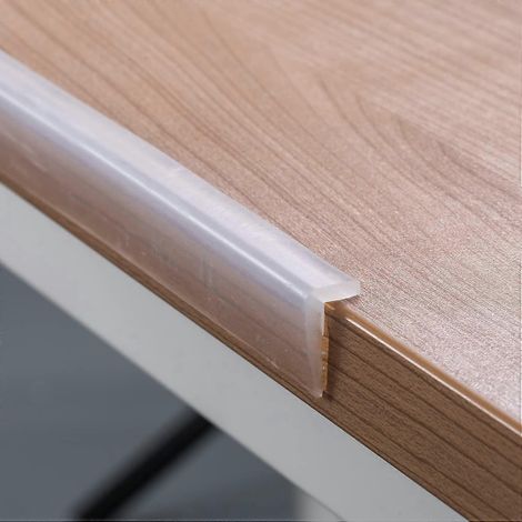 Kantenschutz, transparente Eckenschützer für Kindersicherheit, vorapplizierter flexibler Klebstoff, 2 m (Länge)