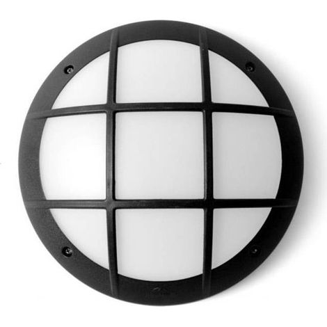 Applique murale nautique FUMAGALLI GELMI-GR E27 IP66 - Noir (1/2)