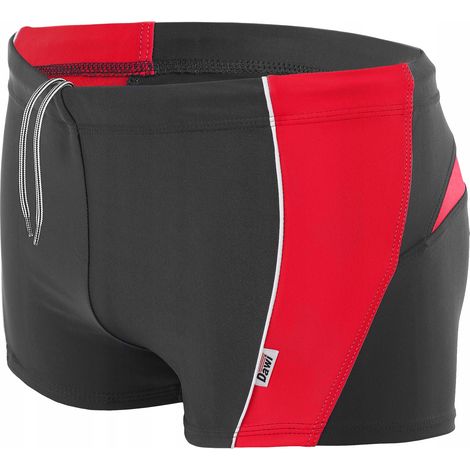 Short de bain homme à rayures latérales Dawi Beach, taille S (1/5)
