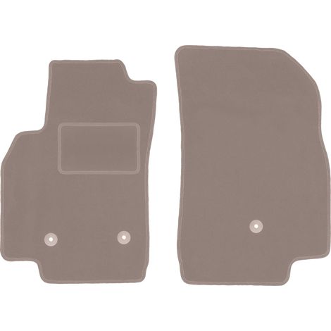 Beige Vordermatten für: Opel Karl Fließheck (2015-)