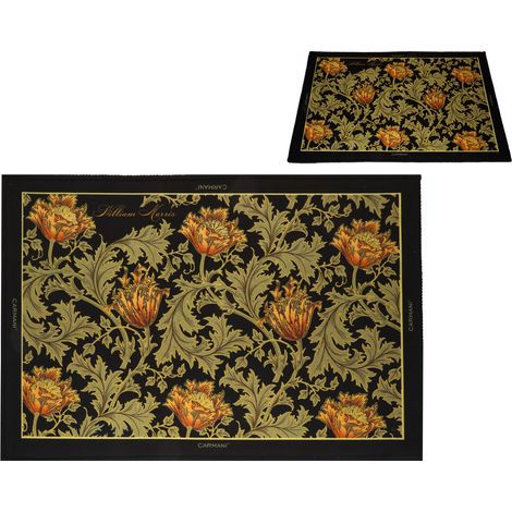 Tapis décoratif style rétro William Morris pour la maison (1/2)