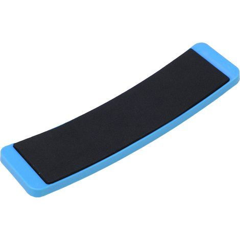 Planche de rotation pour danse classique, design ergonomique en nylon portable pour l'équilibre et le renforcement de la voûte plantaire, couleur bleue.