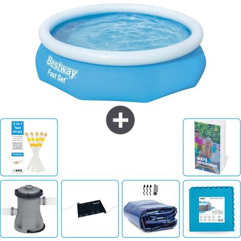 Bestway Piscina Bestway Fast Set Rotonda - 305x76 cm - 7-pezzi  S340