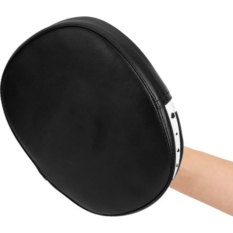 Gant de boxe avec cible, protège-mains, équipement d'entraînement pour adultes et adolescents, pour coups de pied, sanda, taekwondo, noir (1/5)