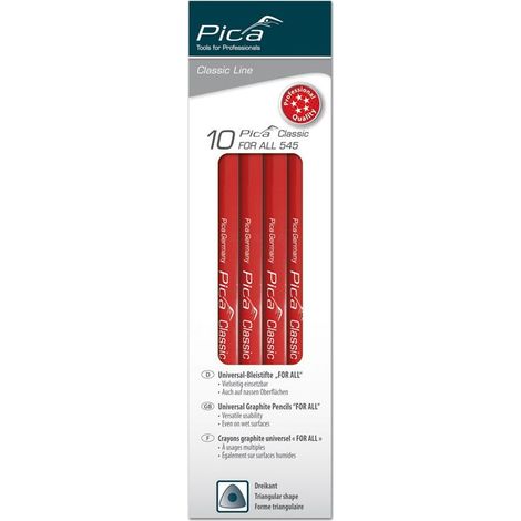 Markierstift Pica rot 23 cm Packung 10 Stück (1/4)