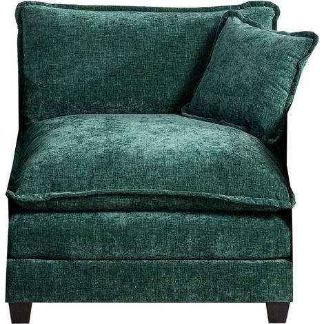 Canapé Cloud Sofa DE501BGN Modular Chenille Vert ZIPSOFA Canapé Canapé Canapé Canapé (1/5)