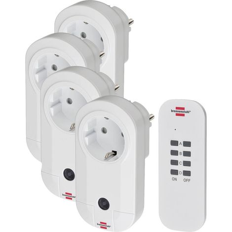 [GEBRAUCHT] B-Ware Brennenstuhl Comfort Line 1507050 Funk Steckdosen Set Dose Innenbereich 1000 W