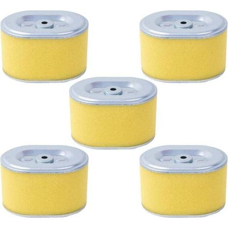 Lot de 5 filtres à air pour Honda GX160, GX200, GX140, GX100, GX110, GX120, filtre à air ADEFOL avec préfiltre, pièces de rechange professionnelles pour moteurs 5 CV, 5,5 CV et 6 CV. (1/5)