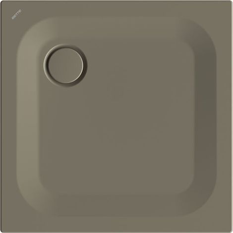 BetteUltra Rechteck-Duschwanne 750x750x25mm, mit Antirutsch Pro,
