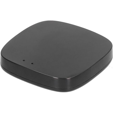 Tuya Zigbee USB Smart Gateway für Smart Home, drahtloser Controller mit App, Fernbedienung, USB-Netzteil, Schwarz (1/5)