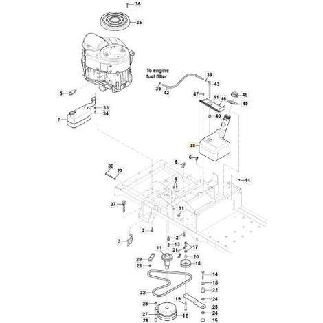 Serbatorio Benzina Original Stiga - 118830044/0