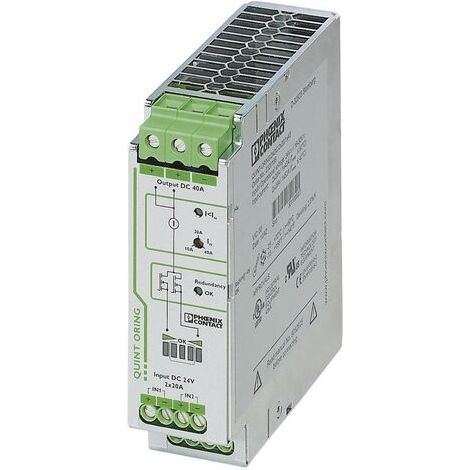 Module de redondance rail DIN Phoenix Contact QUINT-ORING/24DC/2X20/1X40 40 A Nbr. de sorties: 1 x S91463 (1/4)