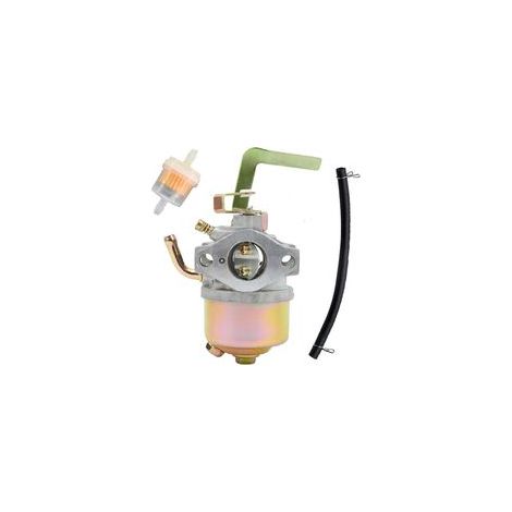 Kit carburateur MZ175 166F, compatible avec les moteurs Yamaha MZ175 EF2600 EF2700 EF2800i 166F Engine Mor. Livré avec tuyau et filtre.