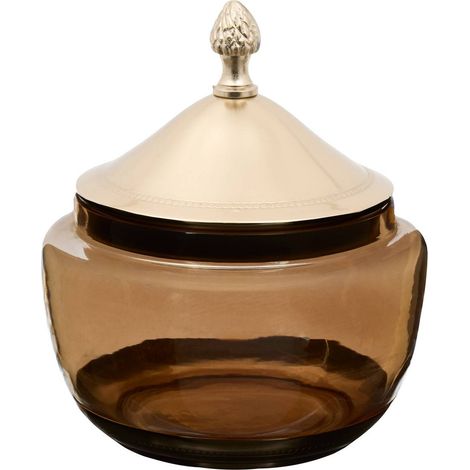 Caja decorativa Lalie redonda, 15 x 15 cm - Atmosphera créateur d'intérieur (1/2)